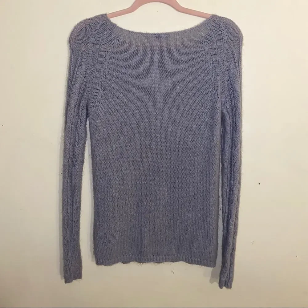 J. CREW classic cozy ribbed crewneck sweater M